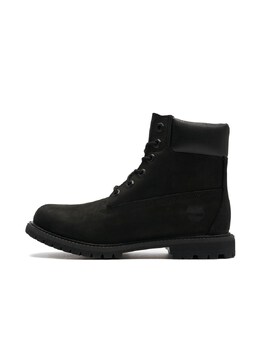 Timberland: Чёрные ботинки 