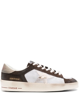 Golden Goose: Коричневые кроссовки  Stardan