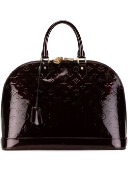 Louis Vuitton Pre-Owned: Фиолетовая сумка 