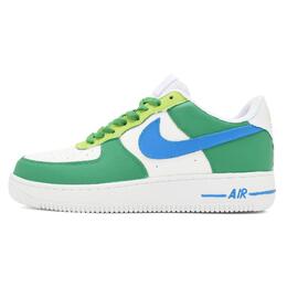 Nike: Зелёные кроссовки  Air Force 1