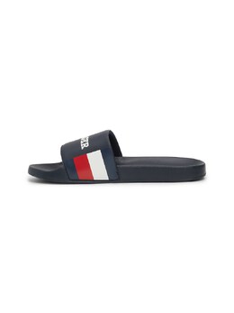 Tommy Hilfiger: Голубые сабо 