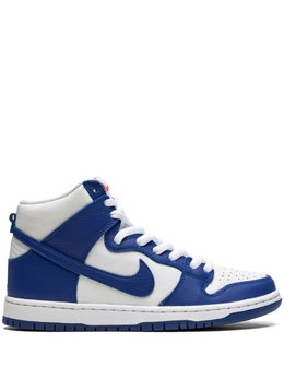 Nike: Синие кроссовки  SB Dunk High Pro