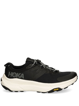 HOKA: Чёрные кроссовки 