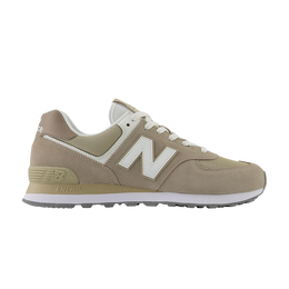 New Balance: Светлые кроссовки  574