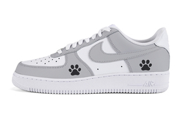 Nike: Серые кроссовки  Air Force 1