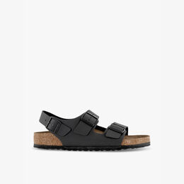 Birkenstock: Чёрные сандалии  Milano