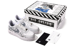 Nike: Светлые кроссовки  Air Force 1