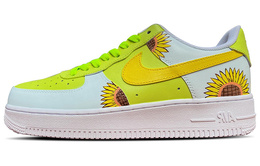 Nike: Жёлтые кроссовки  Air Force 1