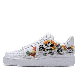 Nike: Белые кроссовки  Air Force 1