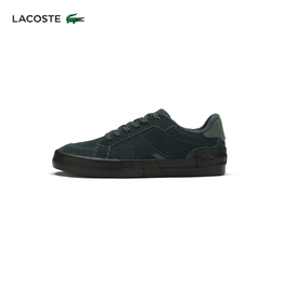 Lacoste: Тёмные кроссовки 