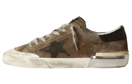 Golden Goose: Коричневые кроссовки  Super Star