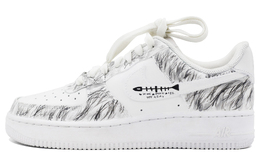 Nike: Серые кроссовки  Air Force 1