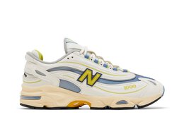 New Balance: Голубые кроссовки 