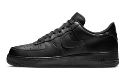 Nike: Чёрные кроссовки  Air Force 1