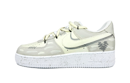 Nike: Серые кроссовки  Air Force 1