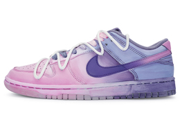 Nike: Фиолетовые кроссовки  Dunk