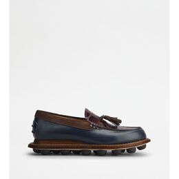 Tod's: Синие туфли 