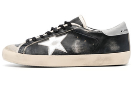 Golden Goose: Чёрные кроссовки  Super Star