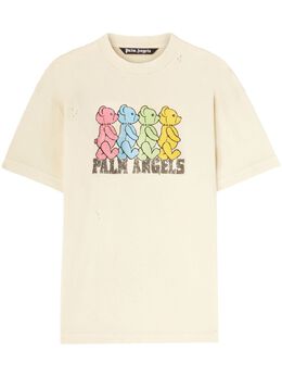 Palm Angels: Белая футболка 