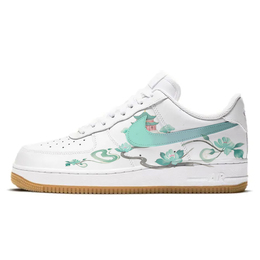 Nike: Белые кроссовки  Air Force 1