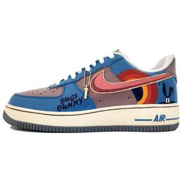 Nike: Синие кроссовки  Air Force 1