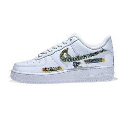 Nike: Белые кроссовки  Air Force 1