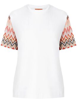 Missoni: Белая футболка 