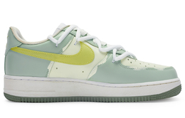 Nike: Зелёные кроссовки  Air Force 1