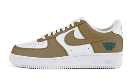 Nike: Коричневые кроссовки  Air Force 1