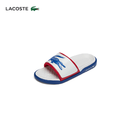 Lacoste: Белые кроссовки 