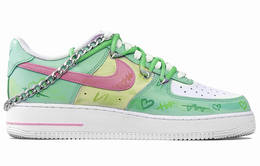 Nike: Серые кроссовки  Air Force 1