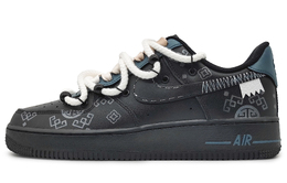 Nike: Серебристые кроссовки  Air Force 1