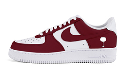 Nike: Бордовые кроссовки  Air Force 1