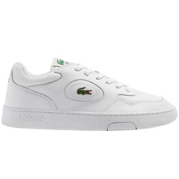 Lacoste: Белые кроссовки 