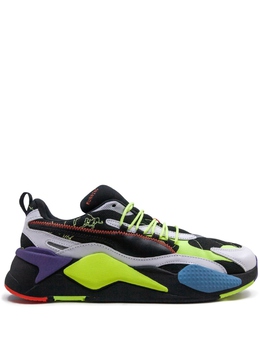 PUMA: Чёрные кроссовки  RS-X