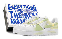 Nike: Жёлтые кроссовки  Air Force 1