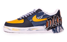 Nike: Жёлтые кроссовки  Air Force 1