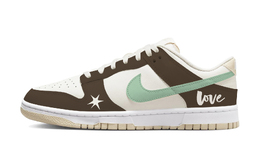 Nike: Коричневые кроссовки  Dunk