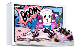 Nike: Розовые кроссовки  Dunk