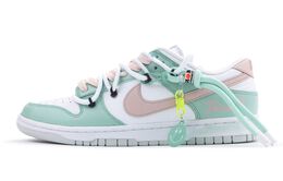 Nike: Белые кроссовки  Dunk