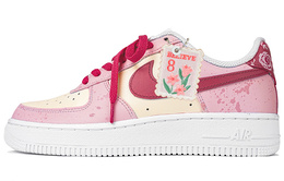 Nike: Розовые кроссовки  Air Force 1