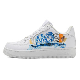 Nike: Белые кроссовки  Air Force 1