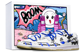 Nike: Чёрные кроссовки  Dunk