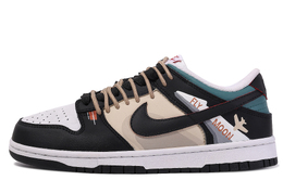 Nike: Чёрные кроссовки  Dunk