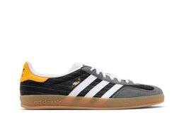 Adidas: Чёрные кроссовки  Gazelle Indoor