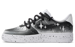 Nike: Чёрные кроссовки  Air Force 1