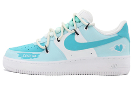 Nike: Синие кроссовки  Air Force 1