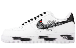 Nike: Чёрные кроссовки  Air Force 1