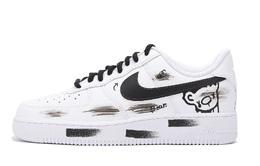 Nike: Чёрные кроссовки  Air Force 1