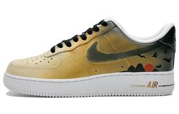 Nike: Чёрные кроссовки  Air Force 1